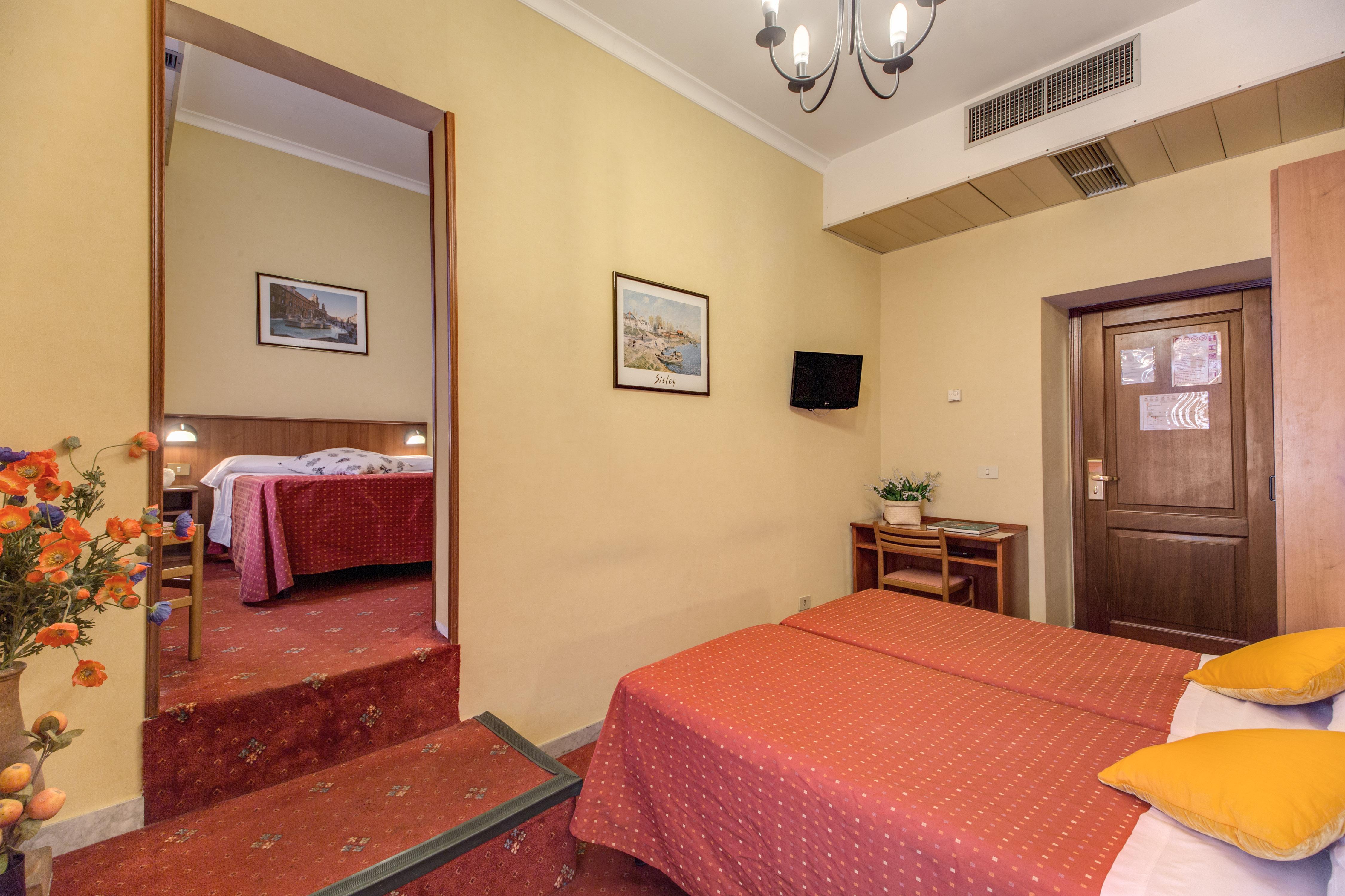 Hotel Corona Rome Bagian luar foto