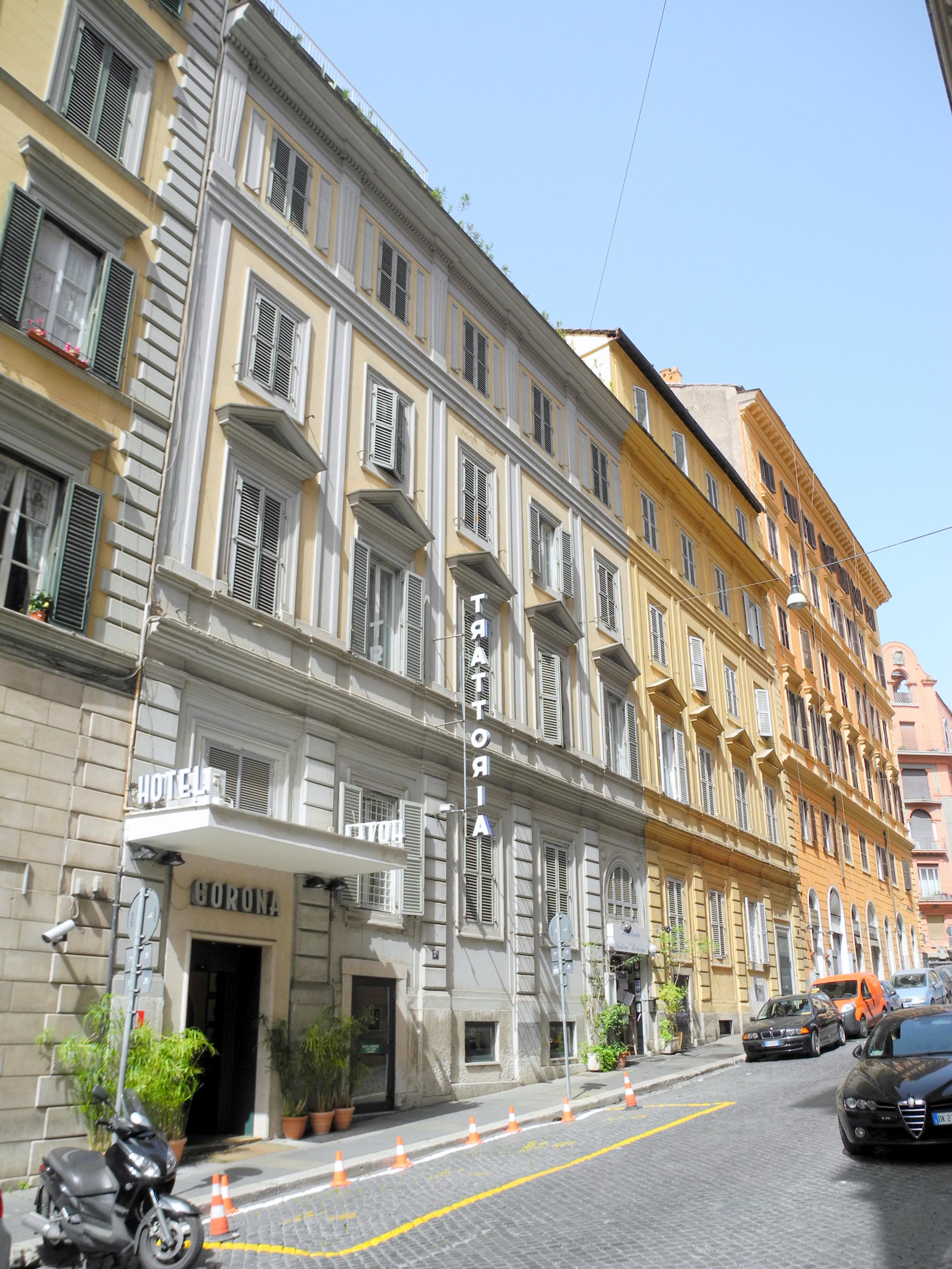 Hotel Corona Rome Bagian luar foto